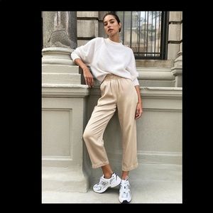 🆕 Aritzia The Group by Babaton Calipso Pants in beige sierra L